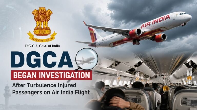 DGCA Began Investigation After Turbulence Injured Passengers on Air India Flight
